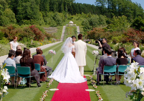 お花畑ウエディングＩＮゆにガーデン結婚式